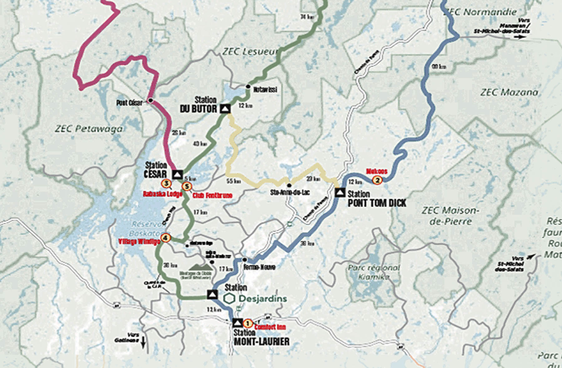 Coureurs des Bois Pourvoirie Mekoos